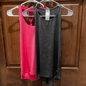 ASICS Women's Activewear Tank Top - Grey and Pink